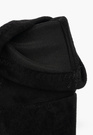 Botki Damskie Buty Wsuwane Eleganckie Stylowe Na Zimę Czarne