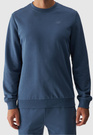 Bluza Męska 4F Bez Kaptura Nieocieplana Granatowa Basic 4FWMM00TSWSM1465