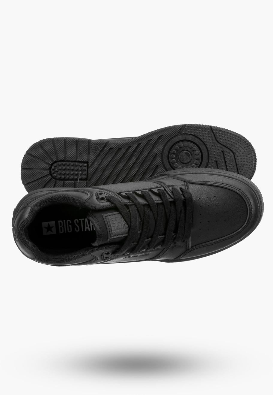 Buty Męskie Big Star Sneakersy Czarne OO174670