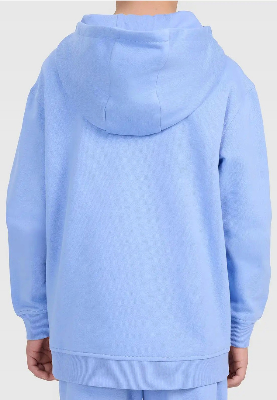 Bluza Chłopięca 4F Nieocieplana Sportowa Z Kapturem Błękitna 4FJWSS26TSWSM2325