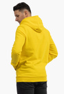 Bluza męska 4F Basic z kapturem Żółta 4FSSS24TSWSM1629