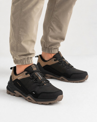 Buty Trekkingowe Męskie DK Softshell Outdoor Sportowe Brązowe VB17920