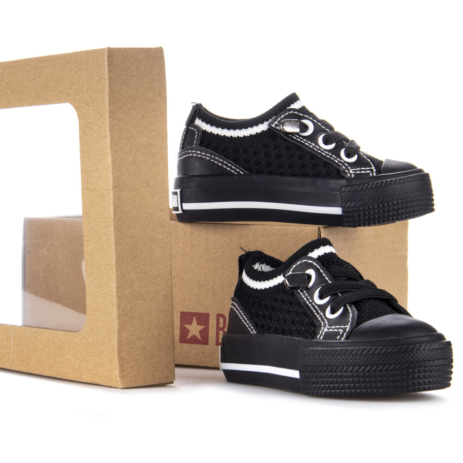 Trampki dziecięce Big Star czarne JJ374393