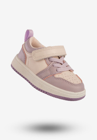 Sneakersy Dziecięce Na Rzepy Buty Sportowe Fioletowe Apawwa TC820