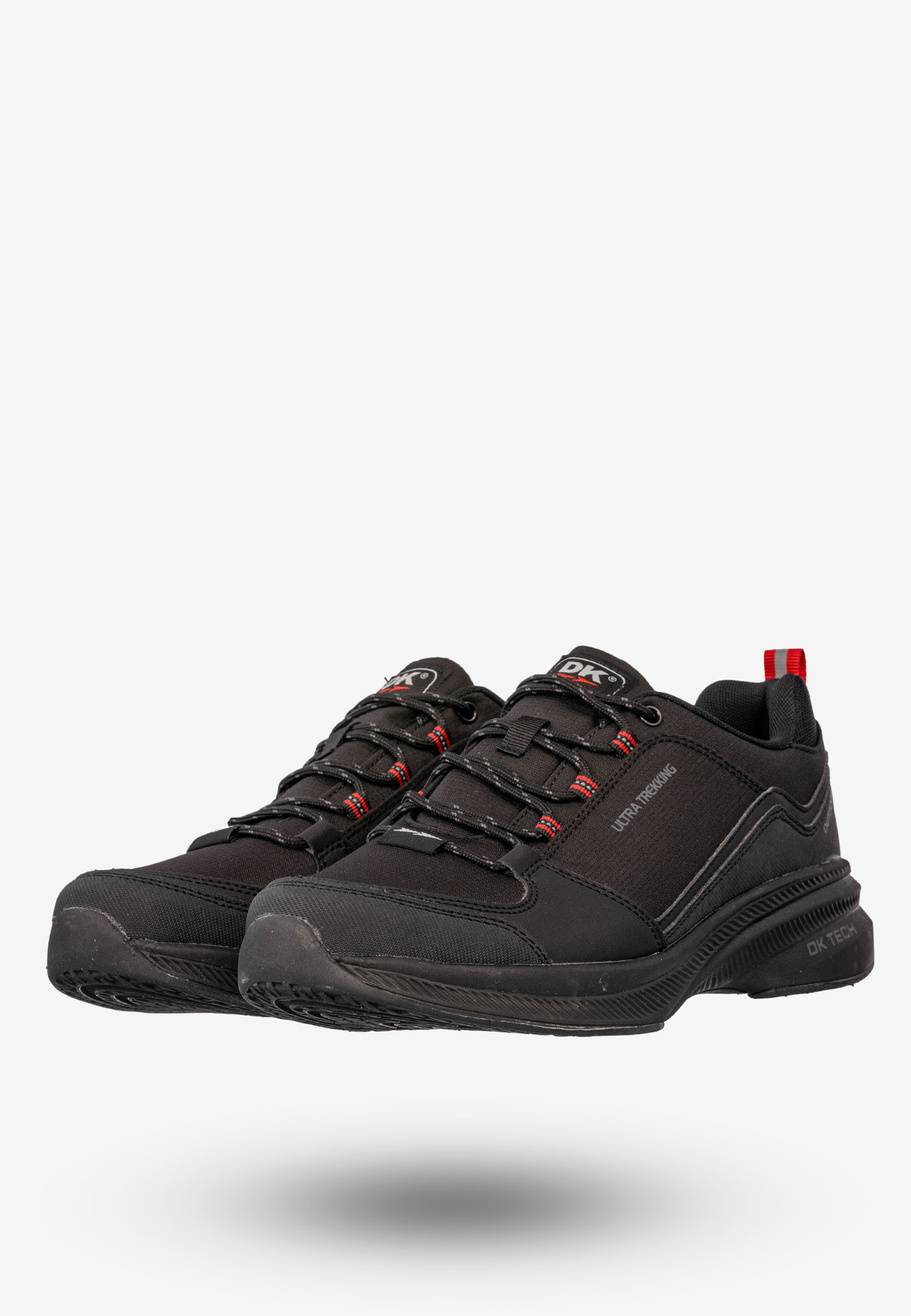 Sneakersy Męskie Buty Sportowe Trekkingowe Czarne DK Anakin