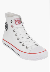 Trampki damskie Big Star Białe T274026