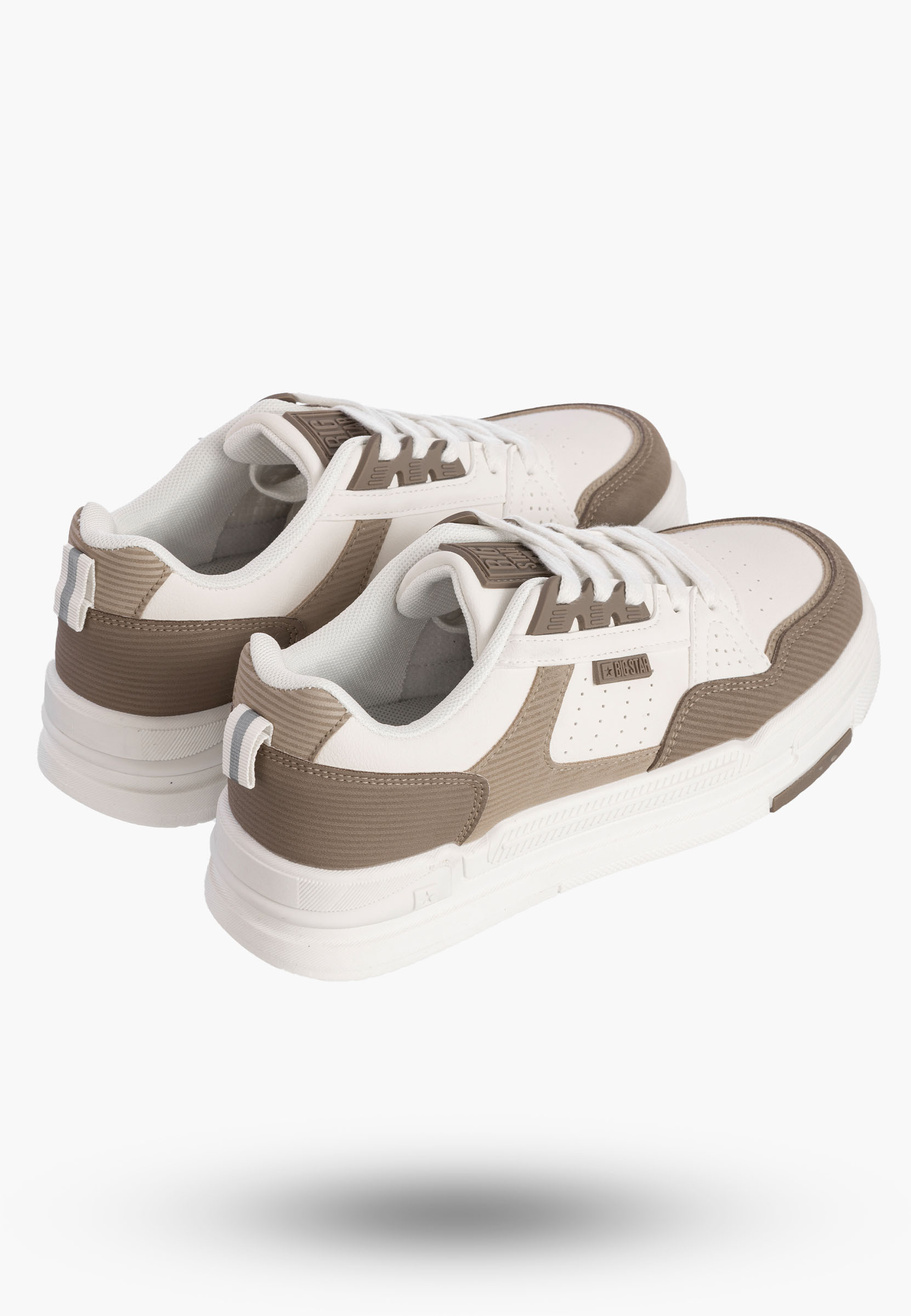 Sneakersy Damskie BIG STAR Buty Sportowe Beżowe OO274A151