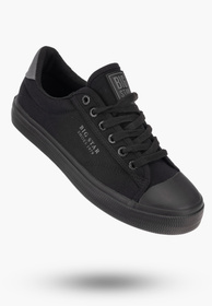 Trampki Damskie BIG TAR Czarne Buty Materiałowe LL274092