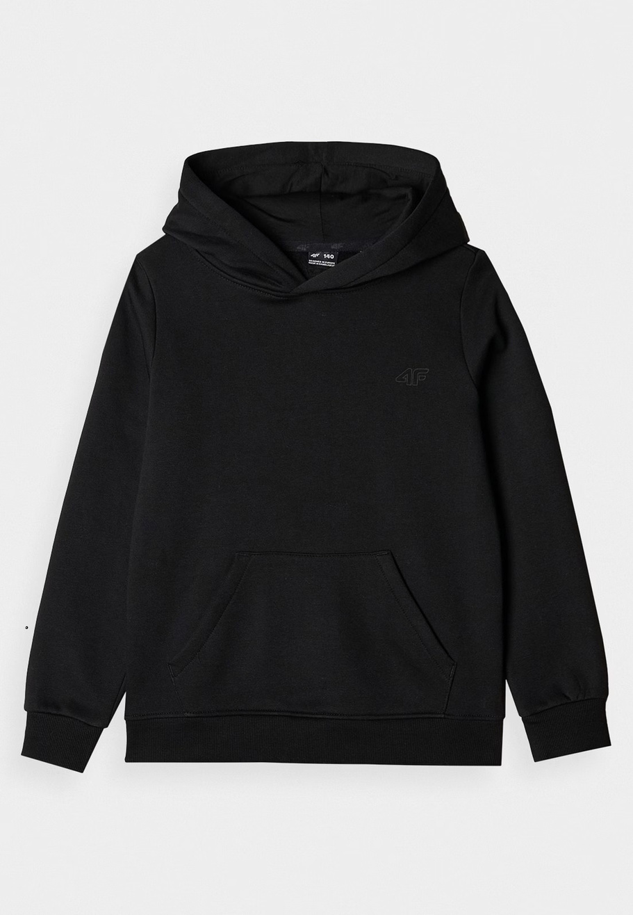 Bluza Chłopięca 4F Czarna Z Kapturem 4FJWMM00TSWSM1292