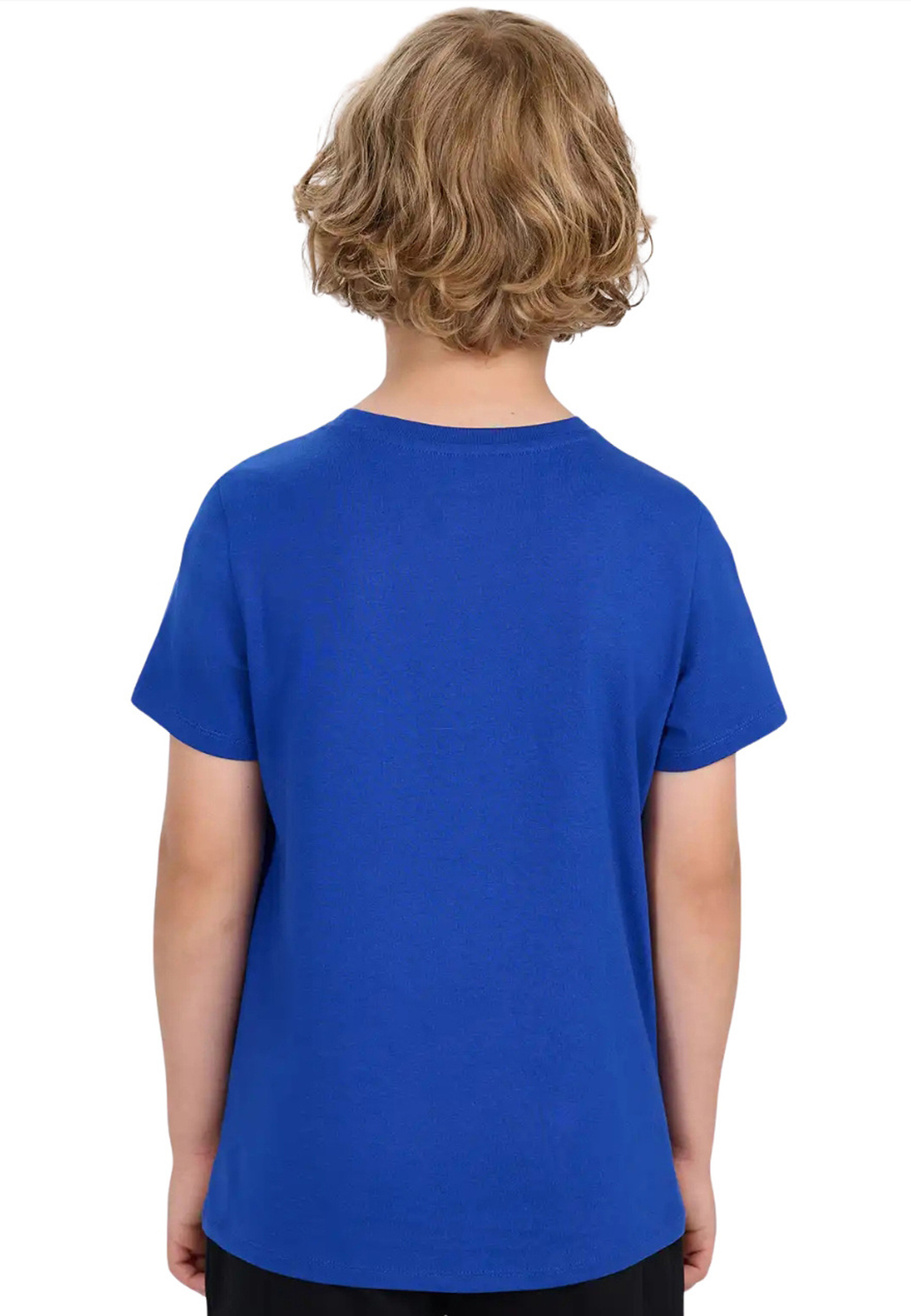 Koszulka Chłopięca 4F T-shirt Z Logo Kobalt 4FJWAW25TTSHM2399