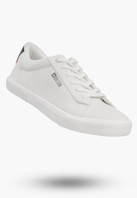 Trampki Męskie BIG STAR Buty Sportowe Tenisówki Ekoskóra Białe TT174001