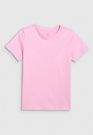 Koszulka Dziewczęca 4F T-shirt Sportowy Regular Różowy 4FJWSS26TTSHF3004