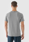 Koszulka Męska 4F T-shirt Treningowy Szary 4FWAW24TFTSM1003
