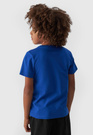 Koszulka 4F chłopięca niebieski t-shirt basic