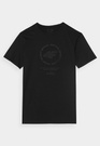 Koszulka Męska 4F T-shirt Czarny Logo