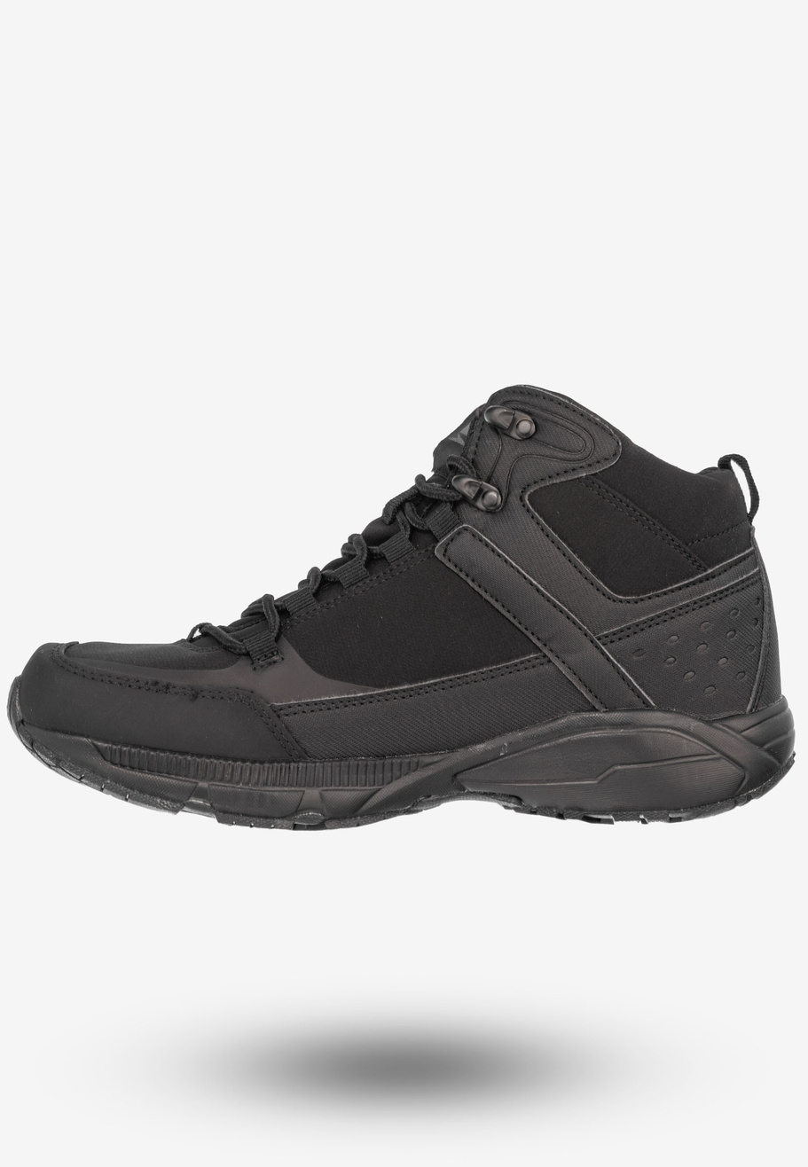 Trekkingi Męskie Buty Sportowe Wysokie Outdoor DK Czarne Predator High