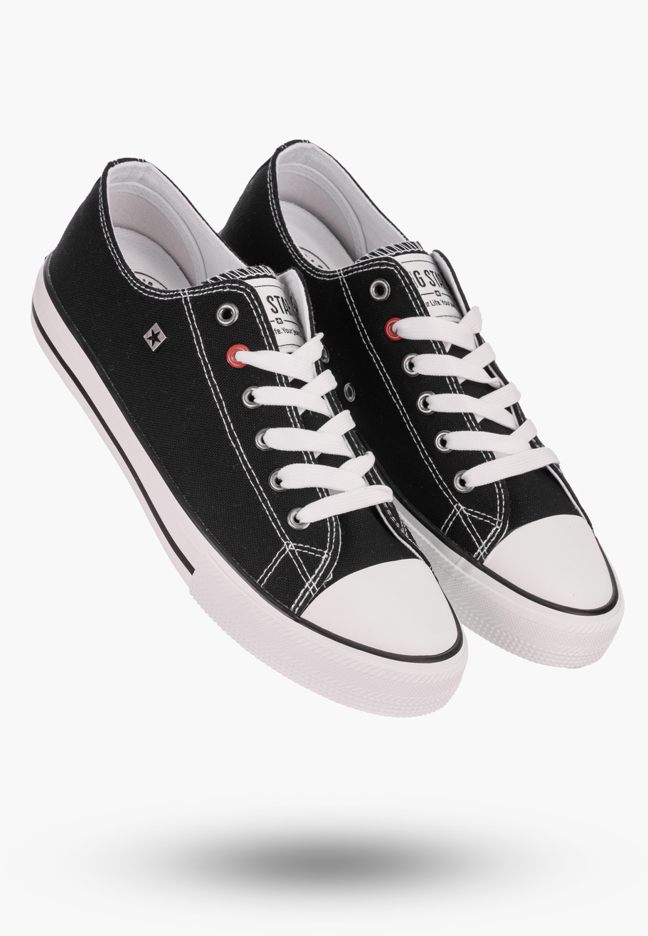 Trampki Big Star Czarne Buty Męskie NN174300