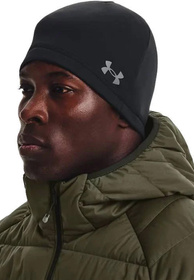 Czapka UNDER ARMOUR Czarna Zimowa Męska Treningowa UAR-1365918001