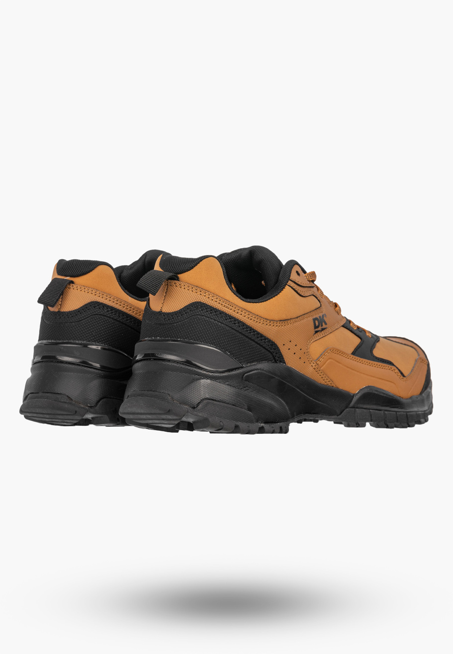 Sneakersy Męskie Buty Sportowe Casual Wygodne Półbuty Camel DK ARKAN