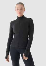 Bluza Damska 4F Treningowa Sportowa Rozpinana Szara 4FWAW24TFSWF391