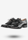 Półbuty Damskie Skórzane Buty Eleganckie eSKa Czarne 1306
