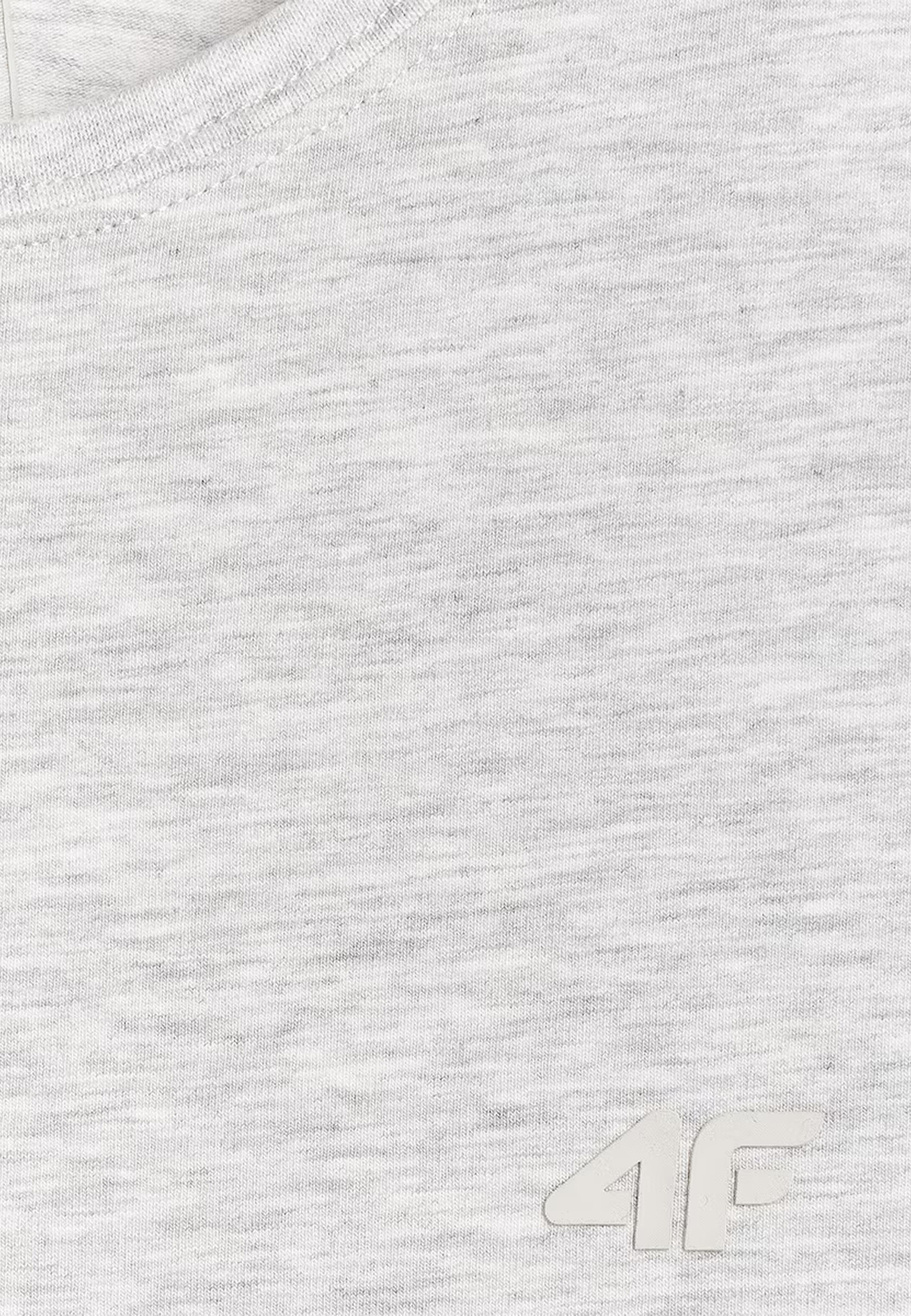 Koszulka Damska 4F T-shirt Slim Fit Sportowy Szary 4FWMM00TTSHF2255