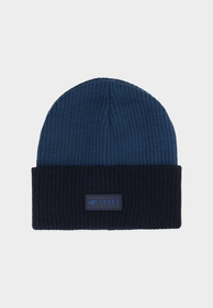 Czapka Dziecięca 4F Zimowa Beanie Granatowa 4FJWAW24ACAPM427