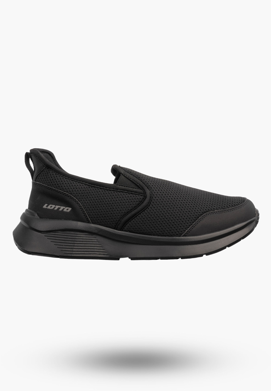 Buty Sportowe Uniseks LOTTO Sneakersy Lekkie Wsuwane ARIOSA Czarne