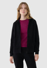 Bluza Damska 4F Dresowa Sportowa Rozpinana Czarna 4FWMM00TSWSF1763