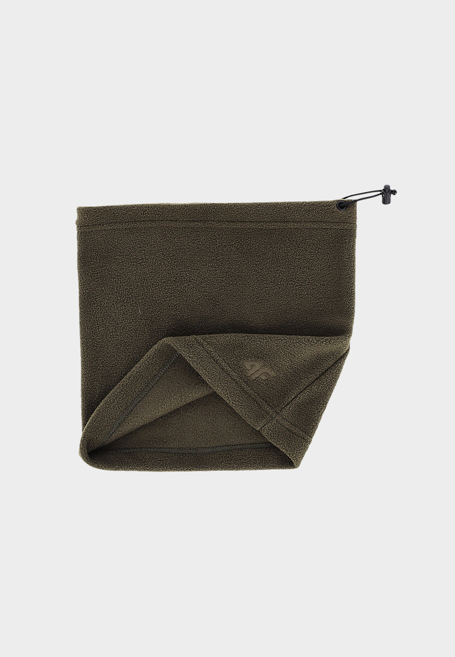 Bandana Dziecięca 4F Komin Ocieplany Mikropolar Khaki 4FJWMM00ABDAU127