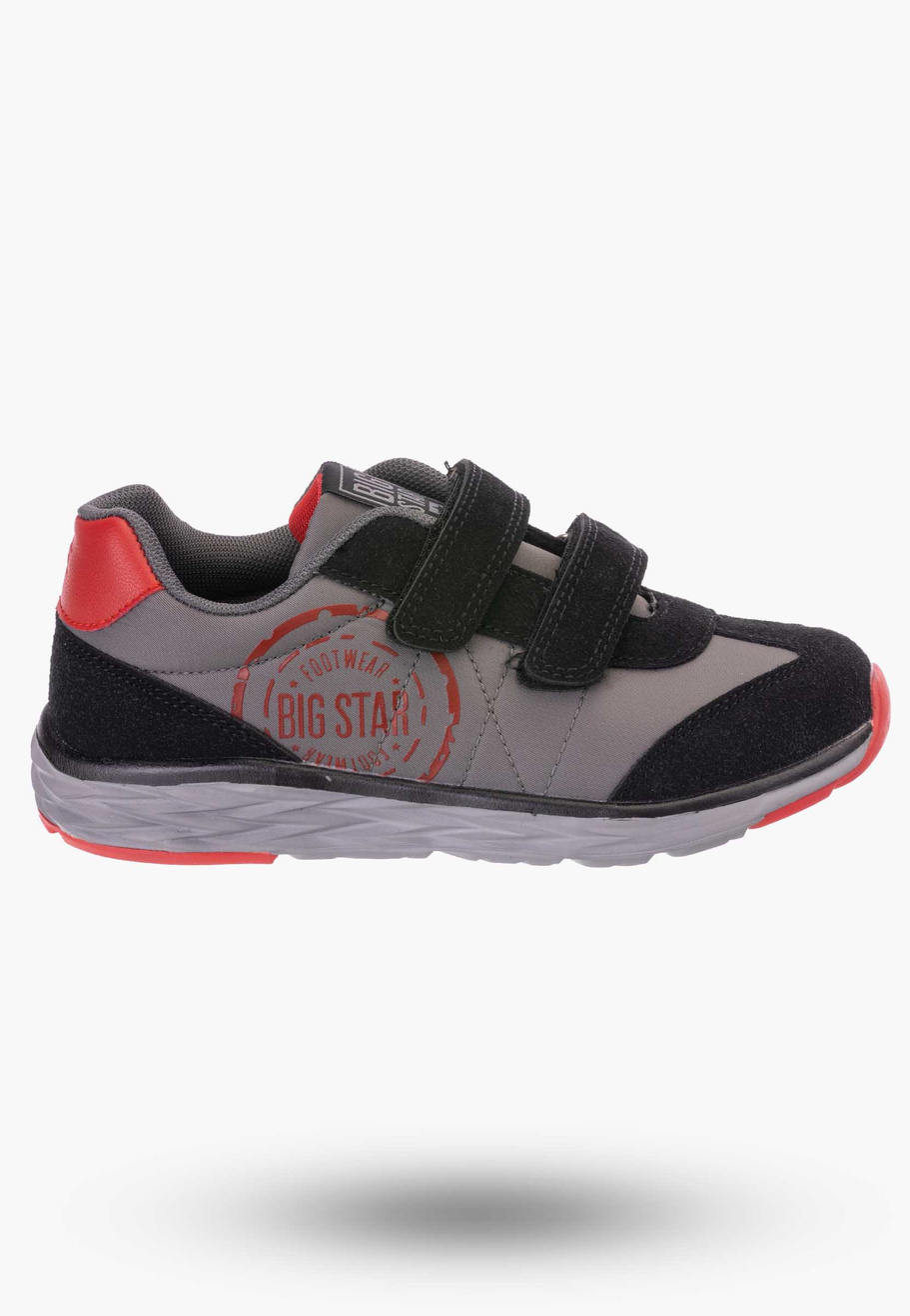 Buty Chłopięce Big Star Sneakersy na rzepy JJ374208