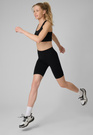 Kolarki Damskie 4F Sportowe Legginsy Szybkoschnące Bezszwowe Treningowe Czarne 4FWSS26TFSTF109