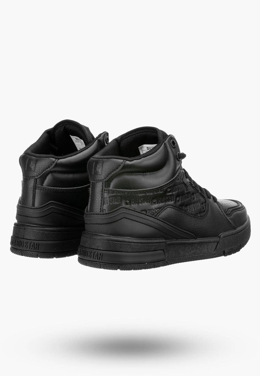 Buty Damskie Big Star Czarne Sneakersy Sportowe OO274A534