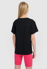 Koszulka Dziewczęca 4F T-shirt Czarny 4FJWMM00TTSHF2332