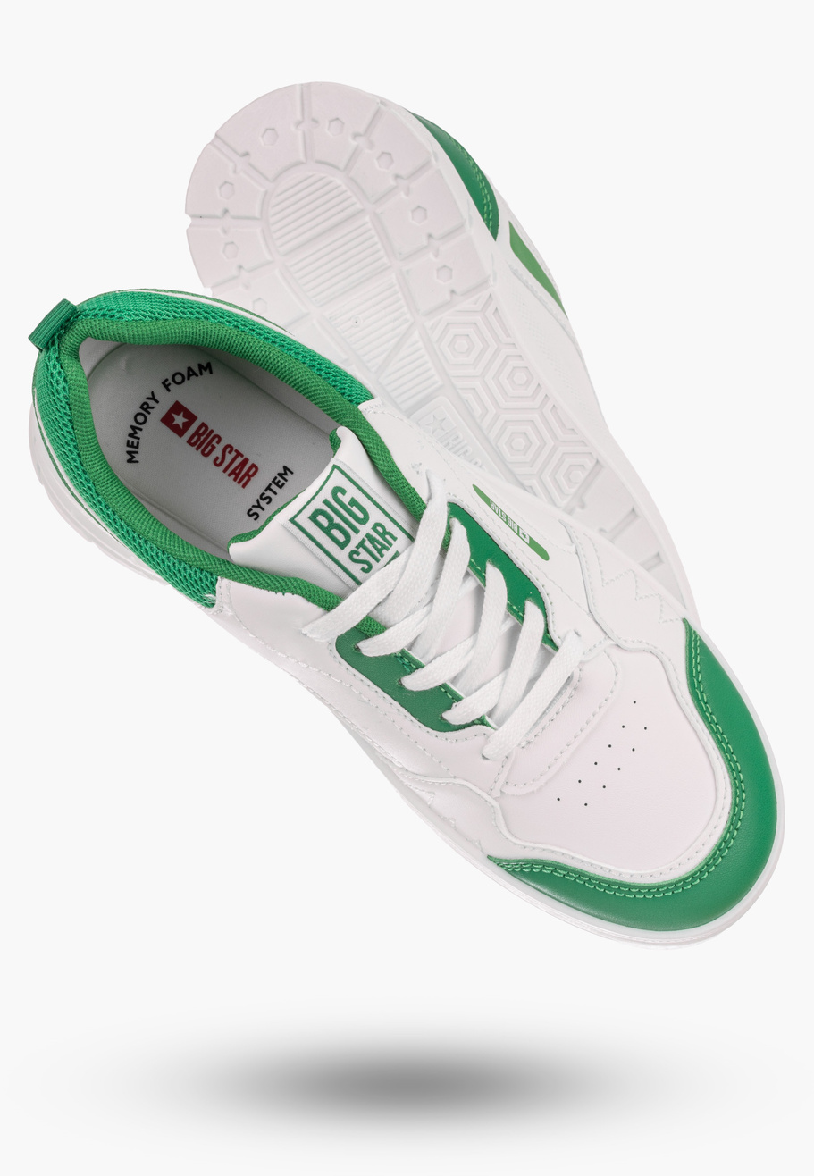 Sneakersy Big Star Białe Buty Damskie NN274A486