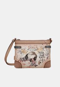 Torebka Damska ANEKKE Torba Na Ramię Crossbody Beżowa Hollywood 38703-701