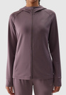 Bluza Damska 4F Sportowa Rozpinana Szybkoschnąca Treningowa Brązowa 4FWSS24TFSWF270
