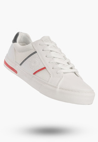 Sneakersy Męskie BIG STAR Tenisówki Buty Sportowe Casual Białe TT174281