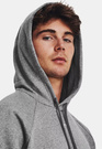 Zestaw dresowy Męski Set Under Armour Sportowy Slim Fit Szary 1379768-25