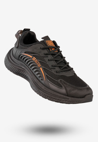 Sneakersy Męskie Buty Sportowe BIG STAR Czarne RR174559