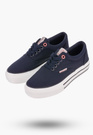 Trampki Damskie CROSS JEANS Granatowe Buty Materiałowe FF2R4003C