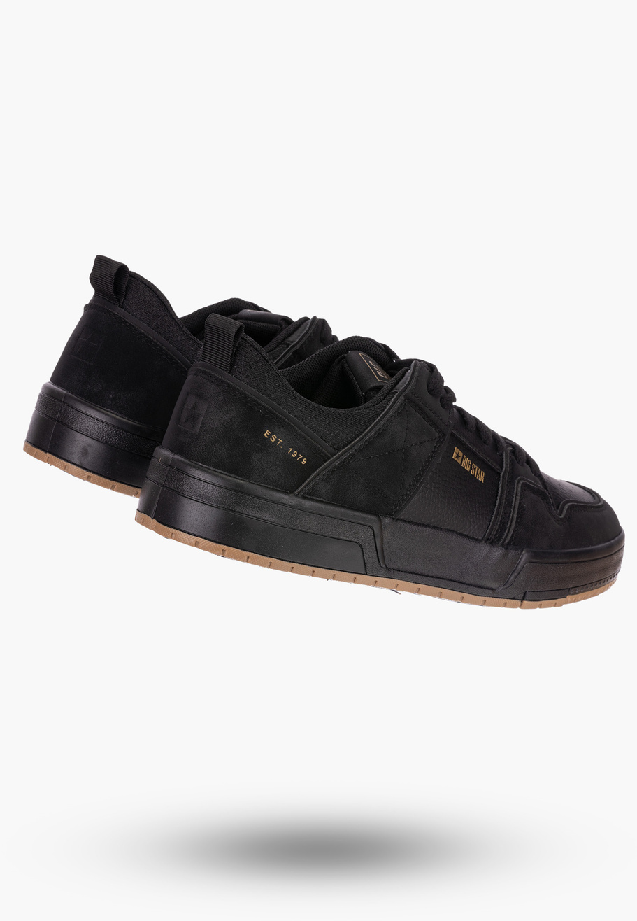 Sneakersy Big Star Czarne Buty Męskie NN174094
