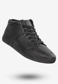 Sneakersy Męskie Buty Ocieplane Na Zimę Czarne Big Star KK174348