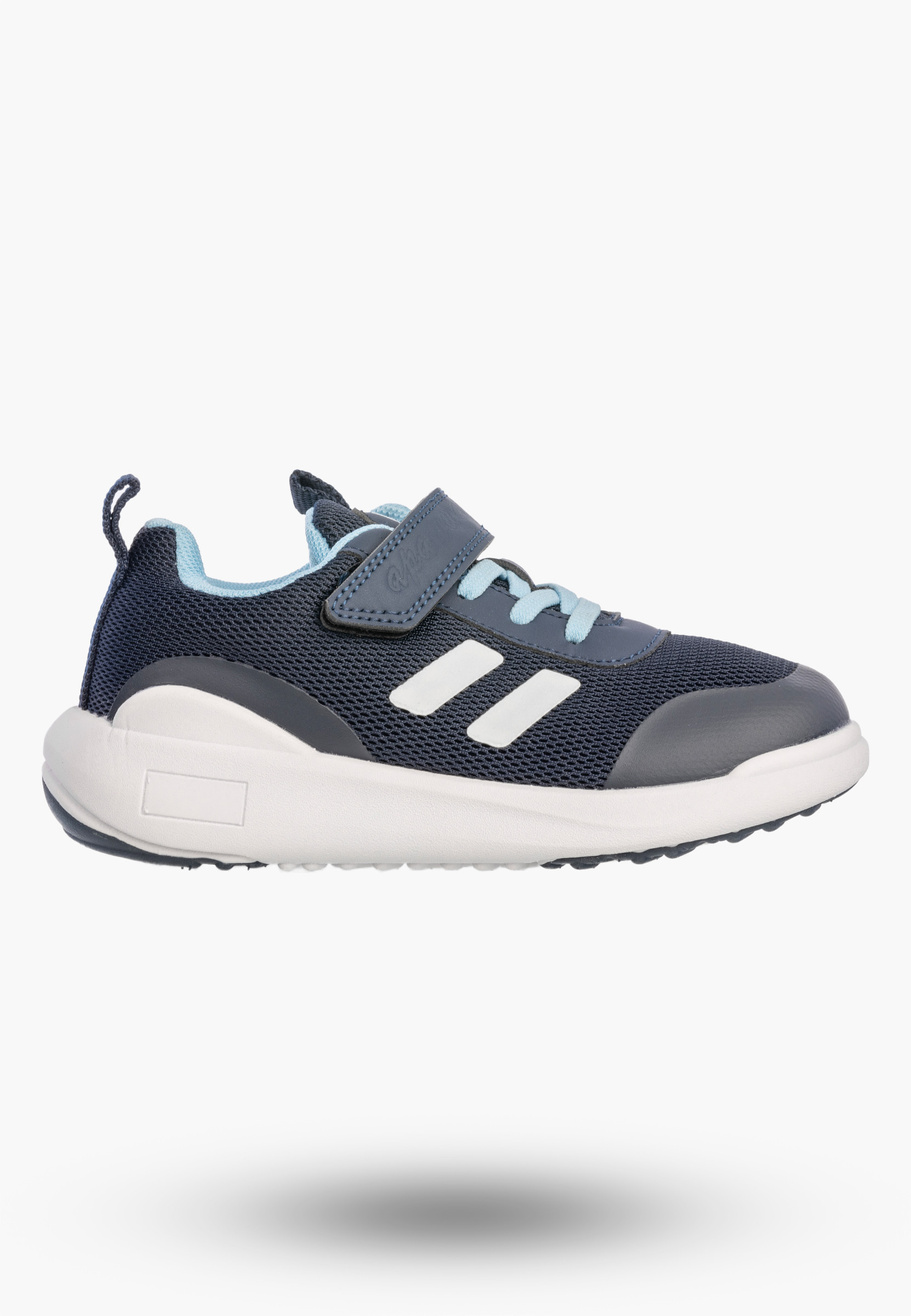 Sneakersy Dziecięce Buty Na Rzepy Sportowe Lekkie Granatowe Apawwa N5057P