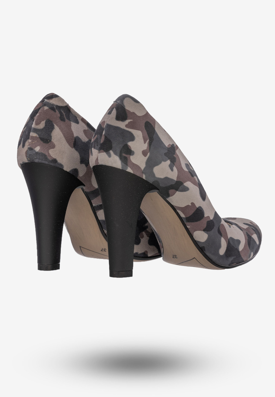 Szpilki Damskie Buty Skóra Naturalna Moro Darex C-320/92