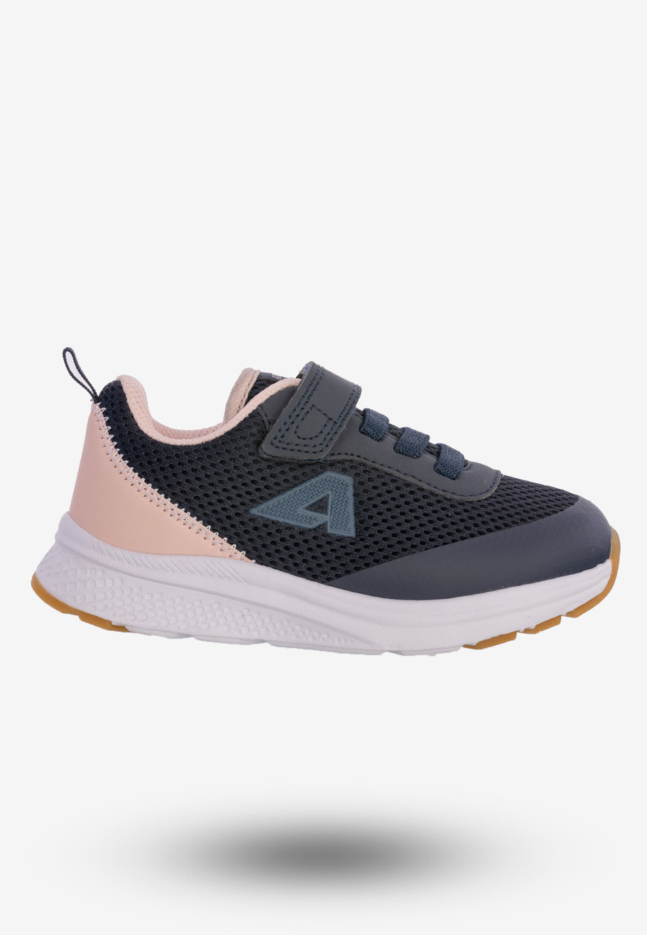 Buty Sportowe Dla Dziewczynki Dziecięce Na Rzepy American Club Granatowe ES129/23