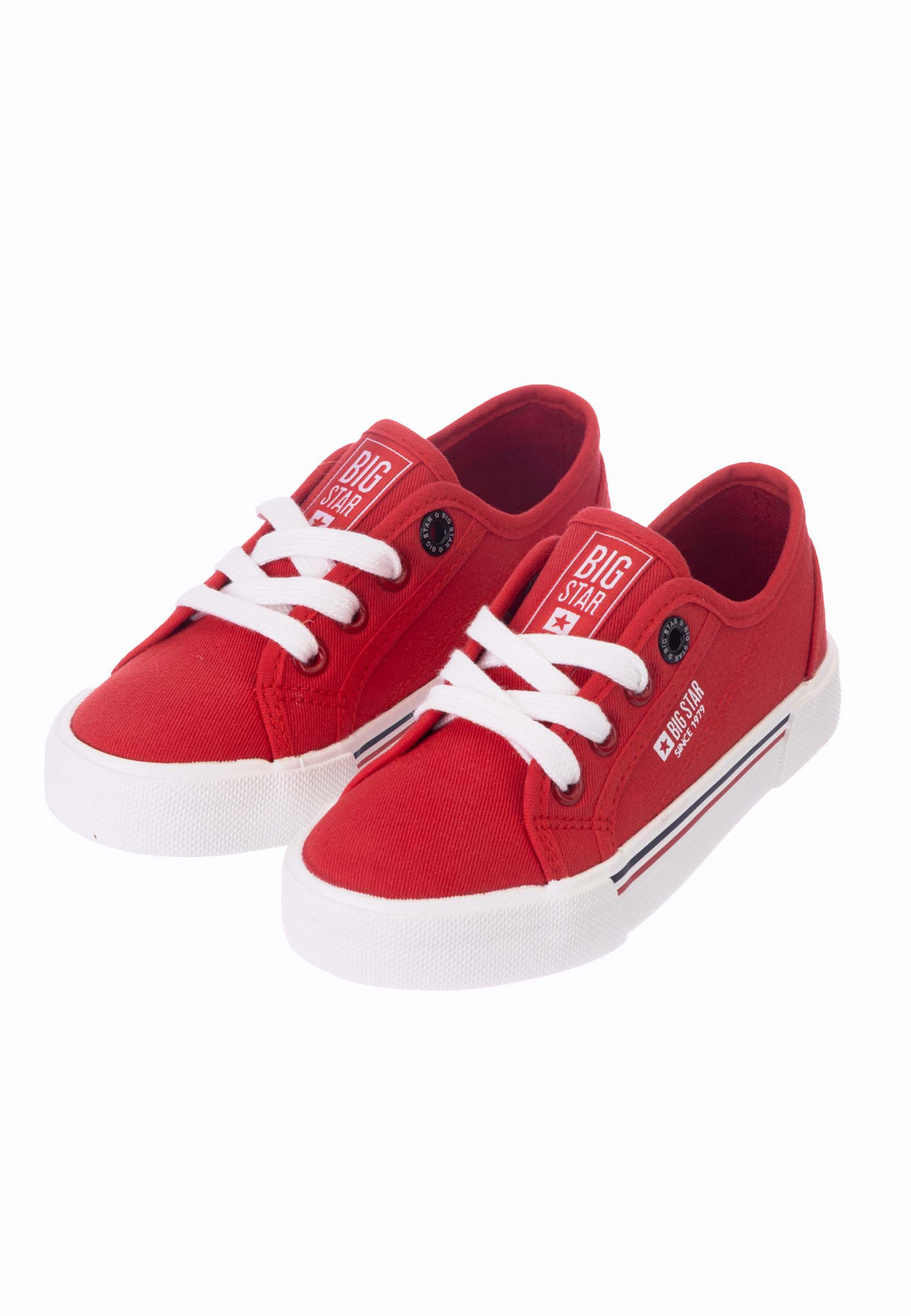 Trampki Dziecięce Big Star Czerwone JJ374172