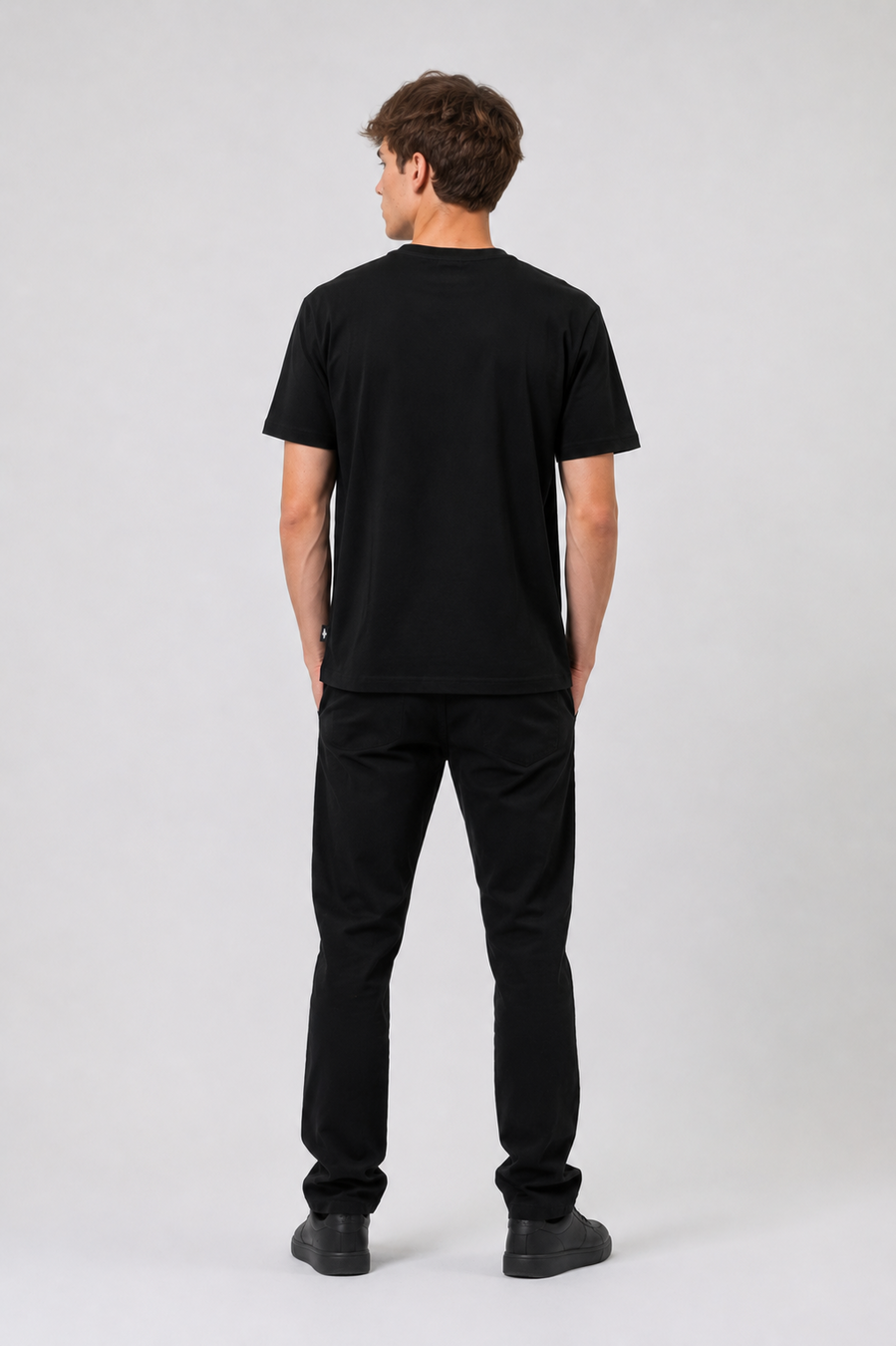 Koszulka Męska 4F Bawełniana Regular Fit Edycja Limitowana T-Shirt Basic Czarny 4FWSS26TTSHM3971