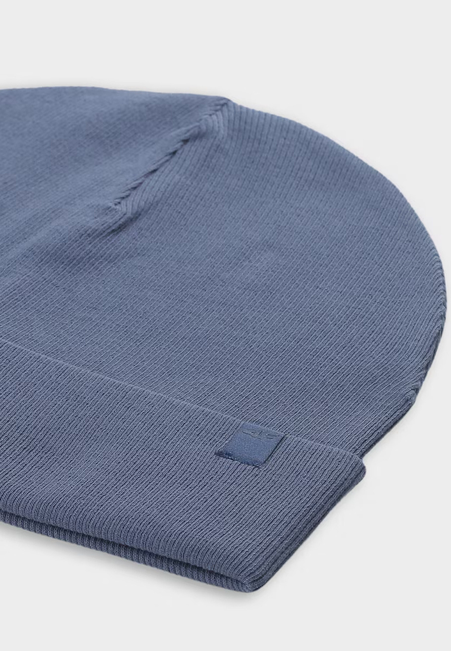 Czapka Dziecięca 4F Dzianinowa Beanie Klasyczna Onesize Granatowa 4FJWSS25ACAPU506