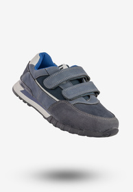 Buty Sportowe Dziecięce Na Rzepy Sneakersy Granatowe Gelteo F-616